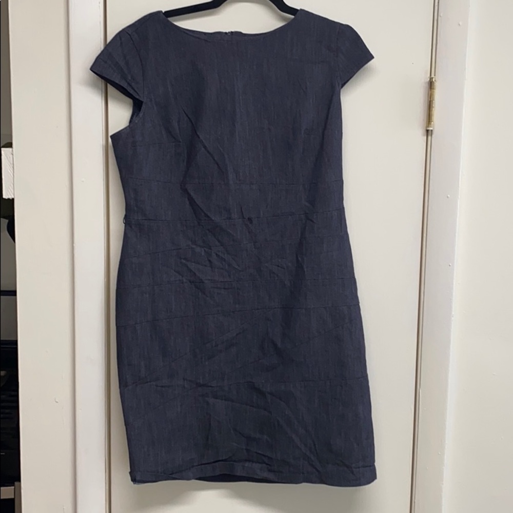 Denim professional dress!